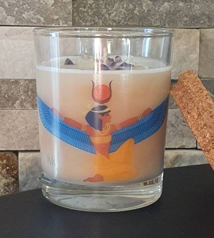 Bougie artisanale Isis parfume au Jasmin